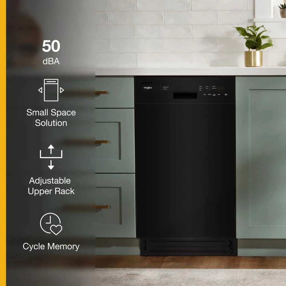 Small-Space Compact Dishwasher with Stainless Steel Tub view 8