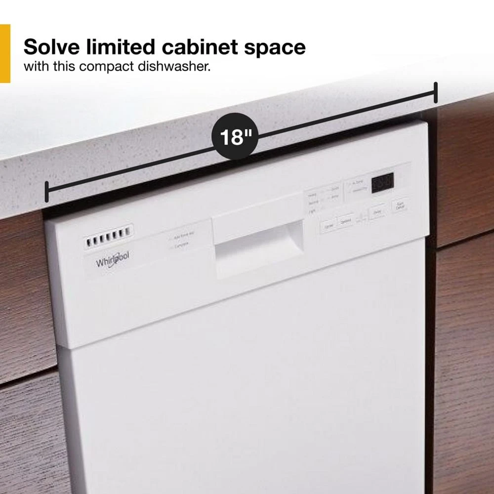 Small-Space Compact Dishwasher with Stainless Steel Tub view 8
