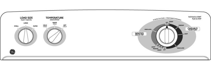 3.2 Cu. Ft. Super Capacity Washer WDSR2080GCC