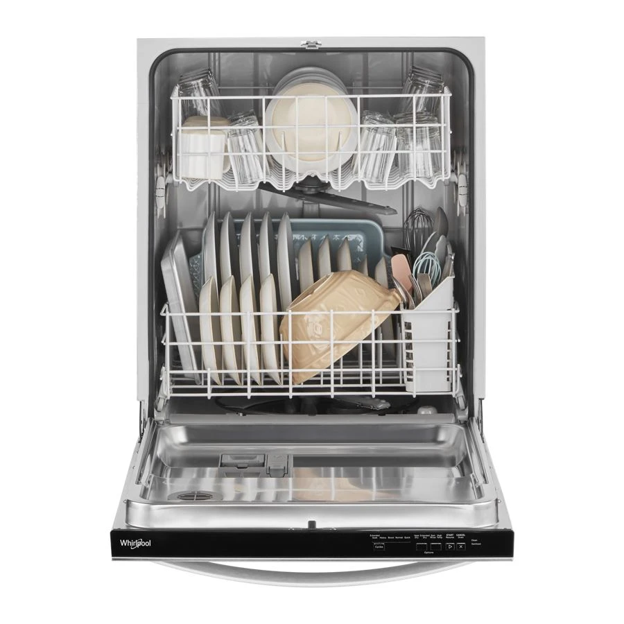 Quiet Dishwasher with Boost Cycle and Extended Soak Cycle WDT530HAMM
