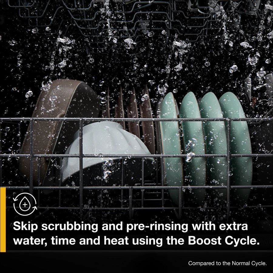 Quiet Dishwasher with Boost Cycle and Extended Soak Cycle WDT530HAMM
