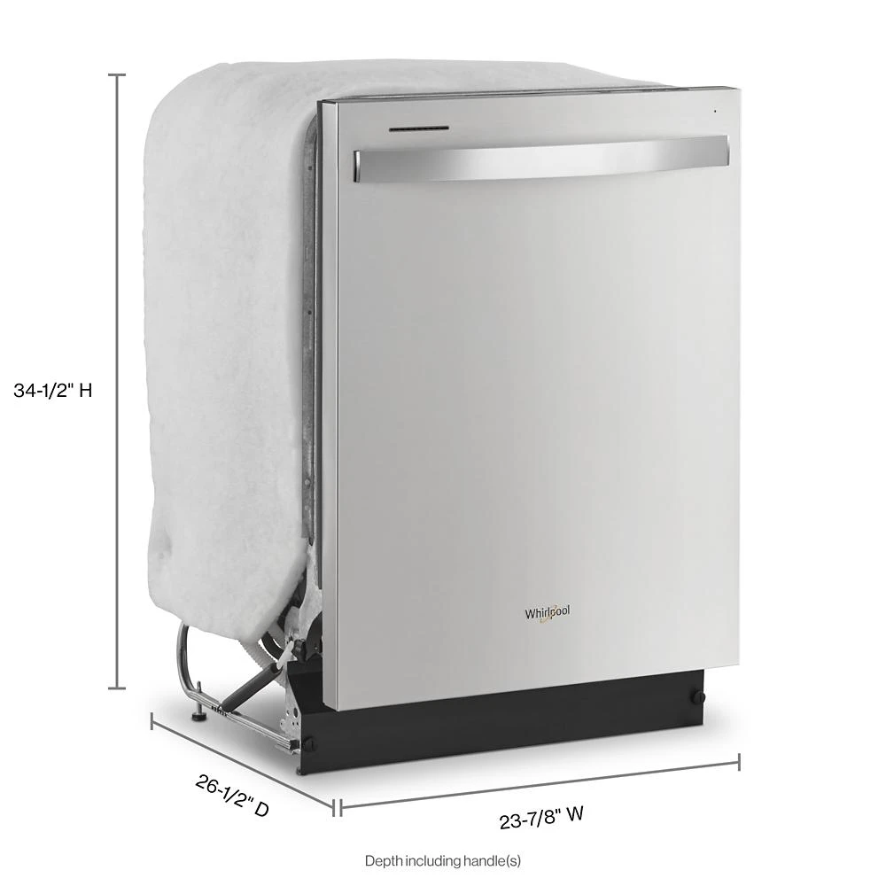 24" Dishwasher with Boost Cycle and Triple Filtration Wash - 55dBA view 16