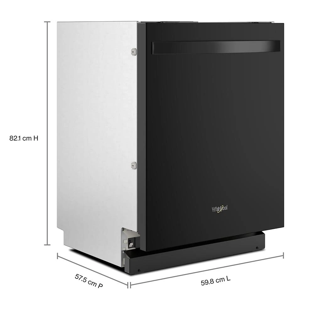 44 dBA ADA Compliant Dishwasher Flush with Cabinets with 3rd Rack view 23
