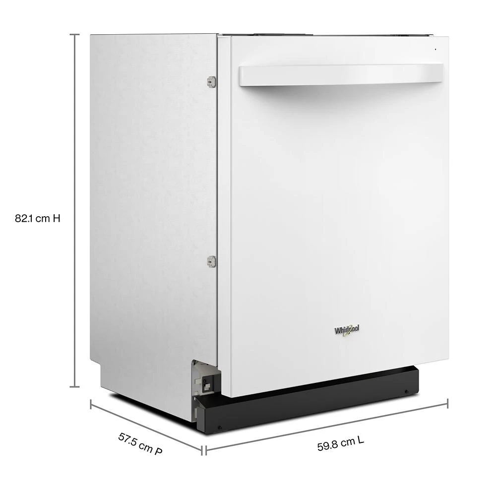 44 dBA ADA Compliant Dishwasher Flush with Cabinets with 3rd Rack view 4