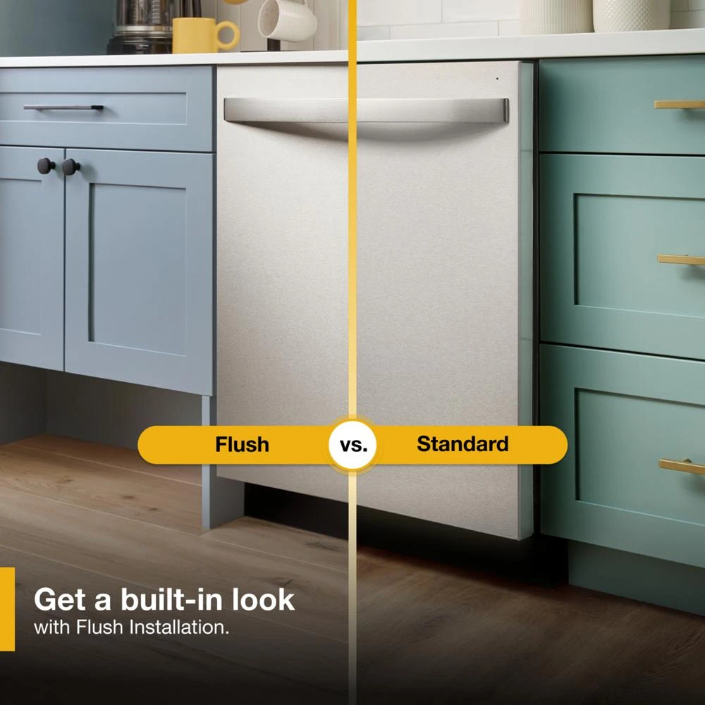 44 dBA ADA Compliant Dishwasher Flush with Cabinets with 3rd Rack view 27