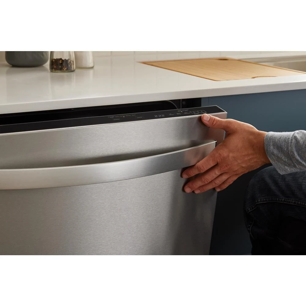 44 dBA ADA Compliant Dishwasher Flush with Cabinets with 3rd Rack view 4