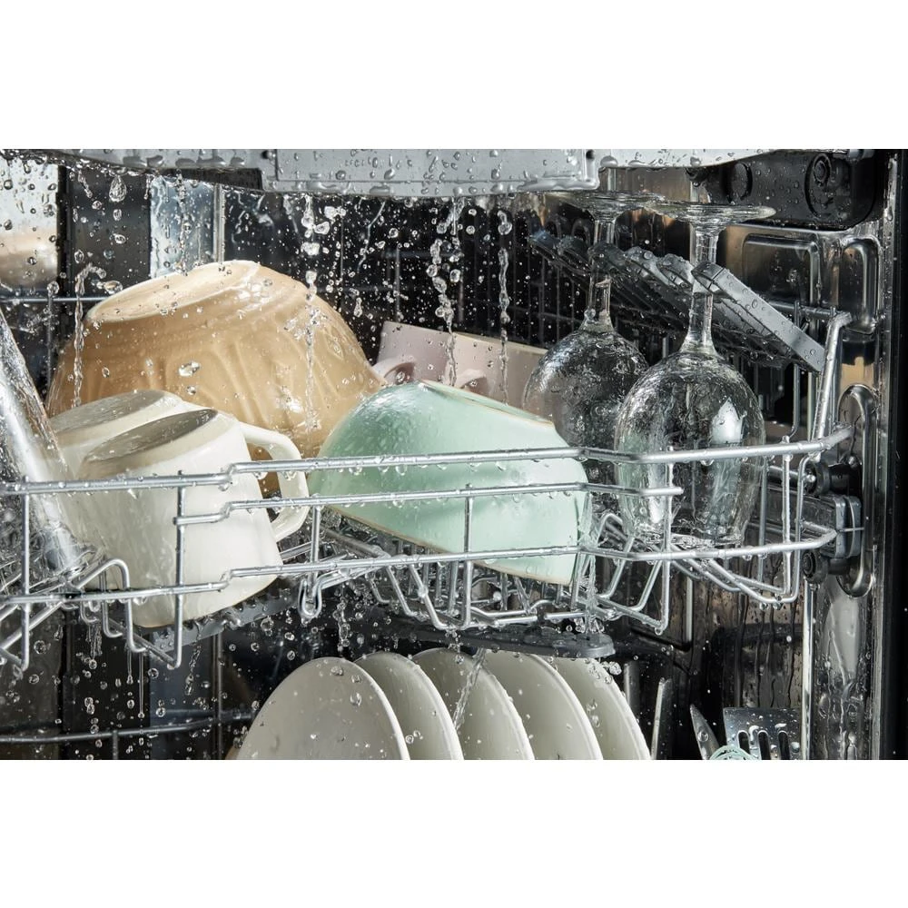44 dBA ADA Compliant Dishwasher Flush with Cabinets with 3rd Rack view 9