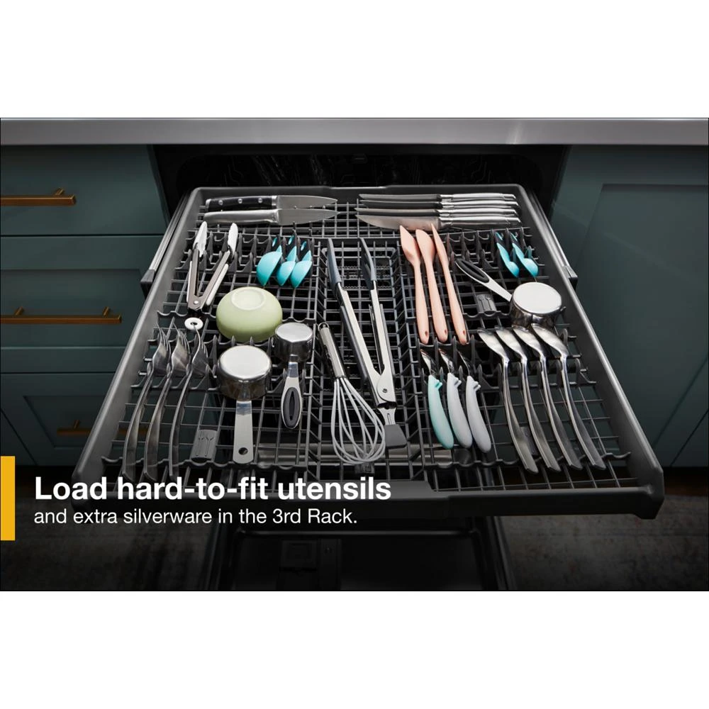 Quiet Dishwasher with 3rd Rack view 12