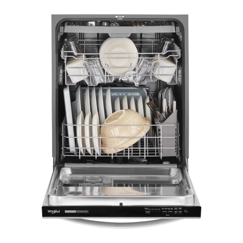 Whirlpool 51 dBA Quiet Dishwasher with 3rd Rack Fingerprint Resistant Stainless Steel WDT730HAMZ Picture 1