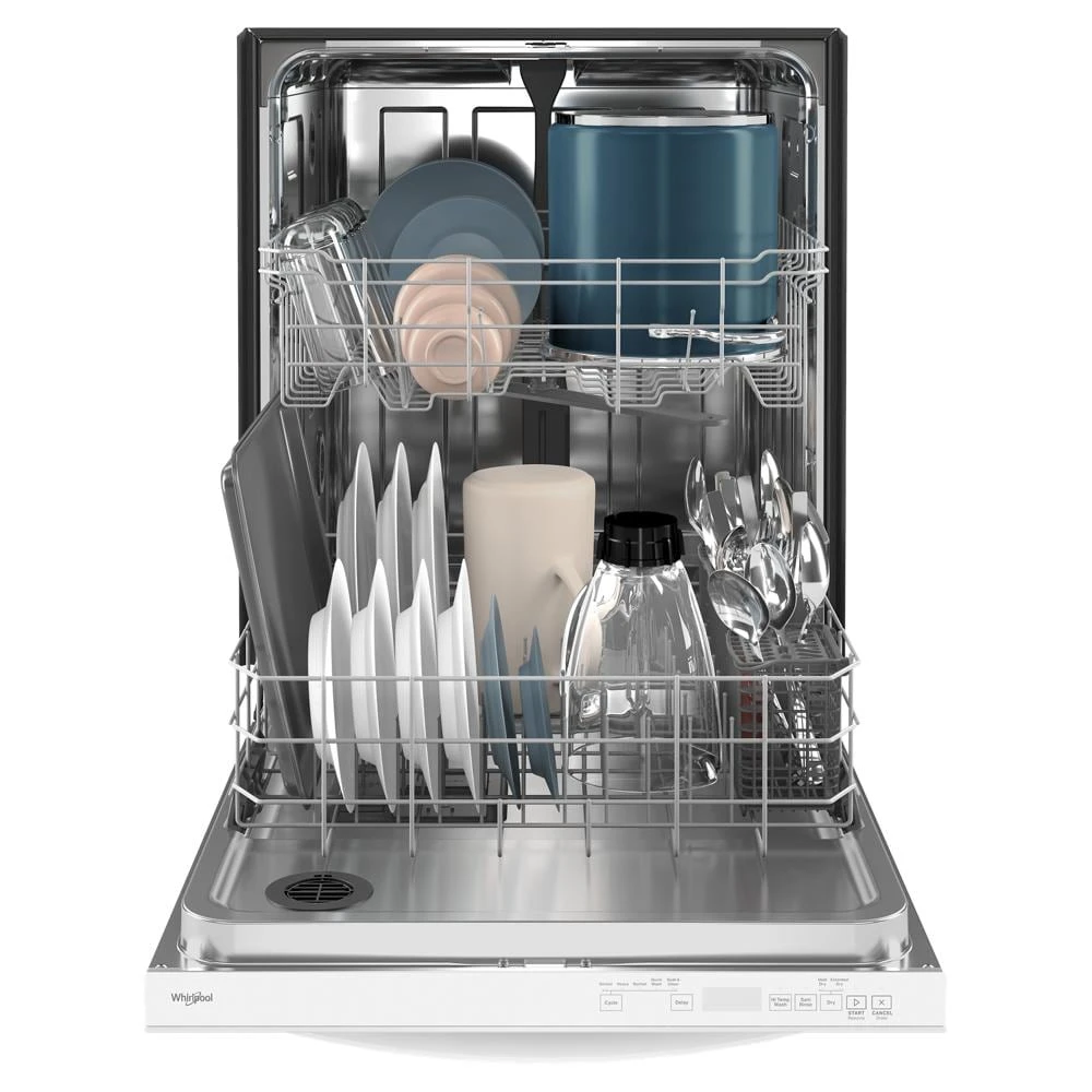 24” Stainless Steel Dishwasher with AI Intelligent Wash and Tall Top Rack WDT740SALW