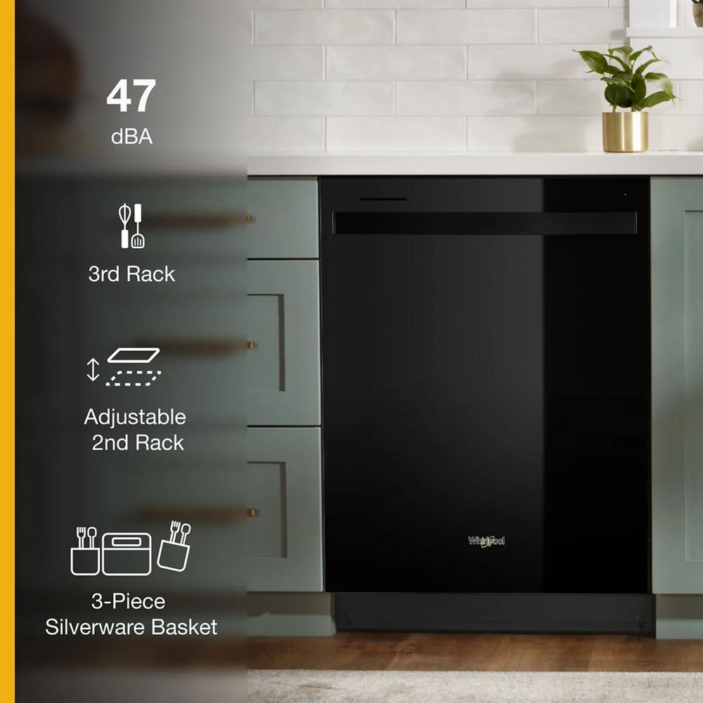 24” Stainless Steel Dishwasher with AI Intelligent Wash - 47 dBA view 33