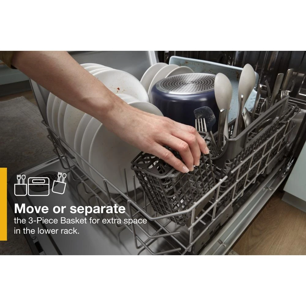 24” Stainless Steel Dishwasher with AI Intelligent Wash - 47 dBA view 19