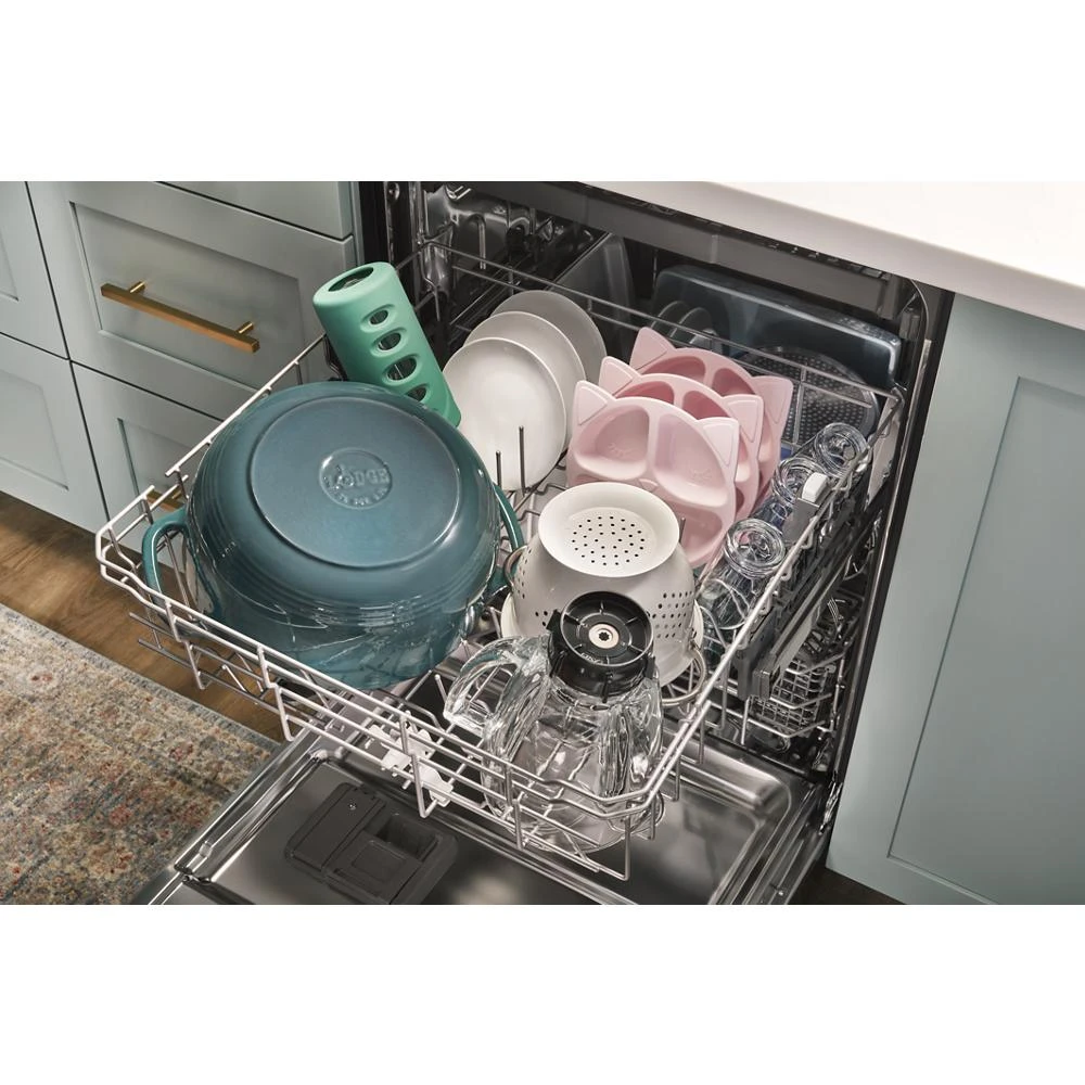 24” Stainless Steel Dishwasher with AI Intelligent Wash - 47 dBA view 3