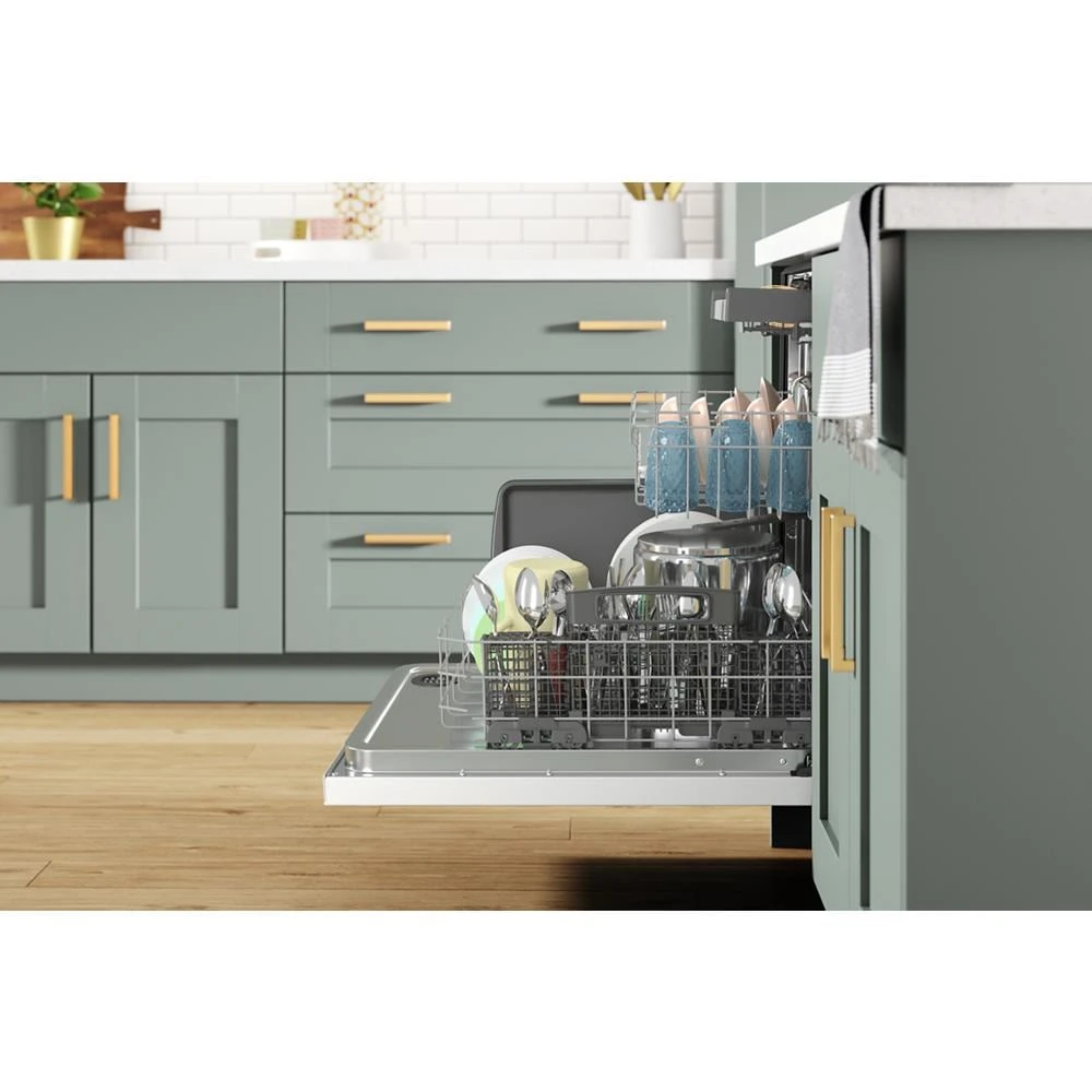 24” Stainless Steel Dishwasher with AI Intelligent Wash - 47 dBA view 9
