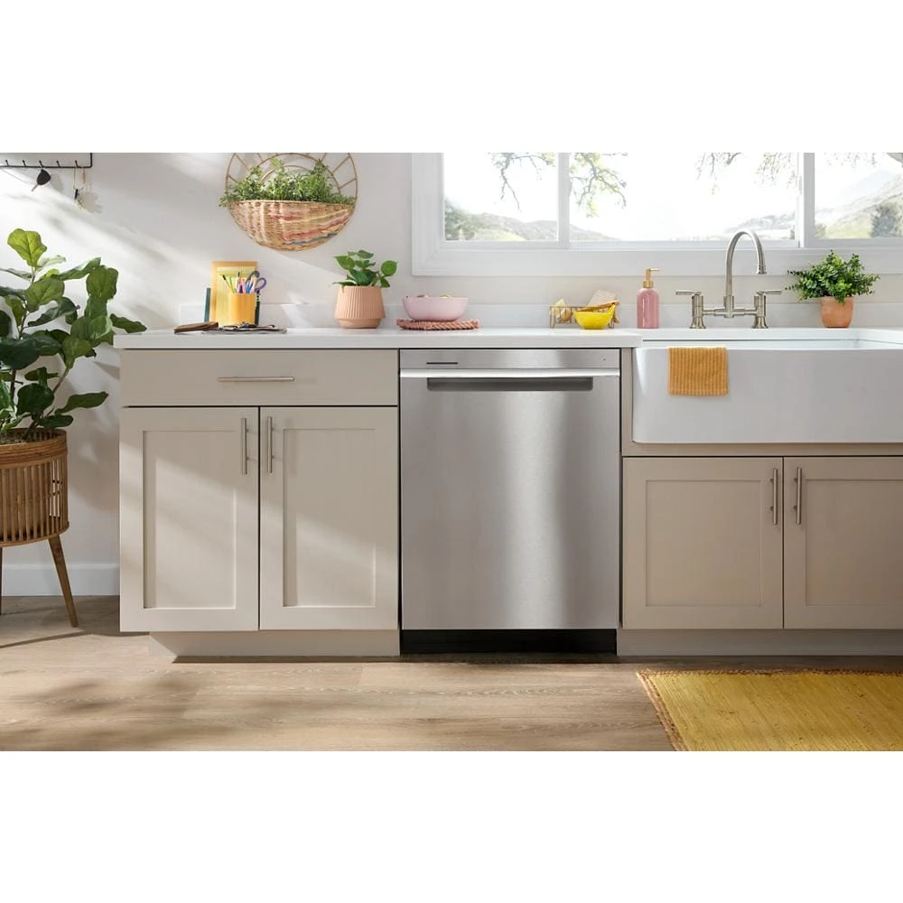 24” Stainless Steel Dishwasher with AI Intelligent Wash - 47 dBA view 24