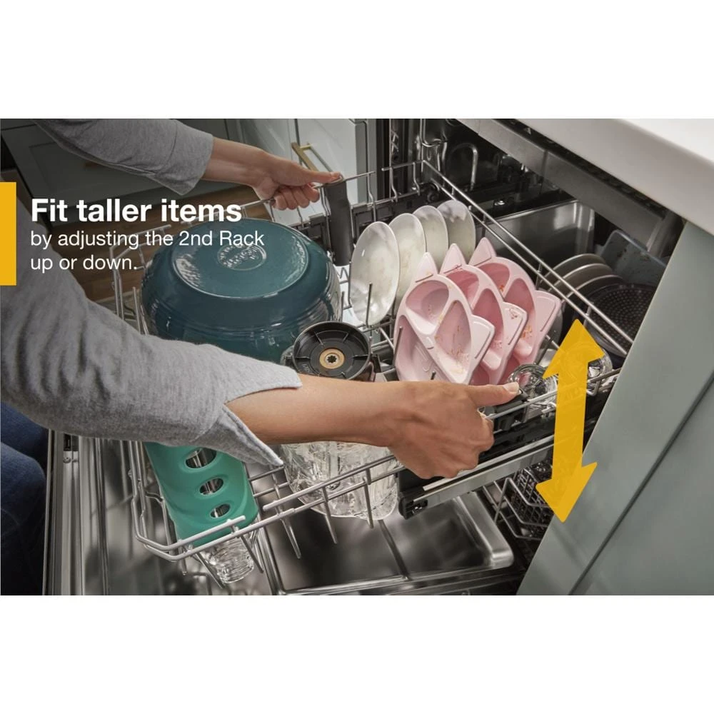 24” Stainless Steel Dishwasher with AI Intelligent Wash - 47 dBA view 25