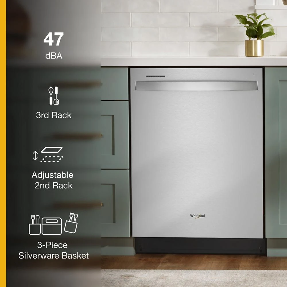 24” Stainless Steel Dishwasher with AI Intelligent Wash - 47 dBA view 51