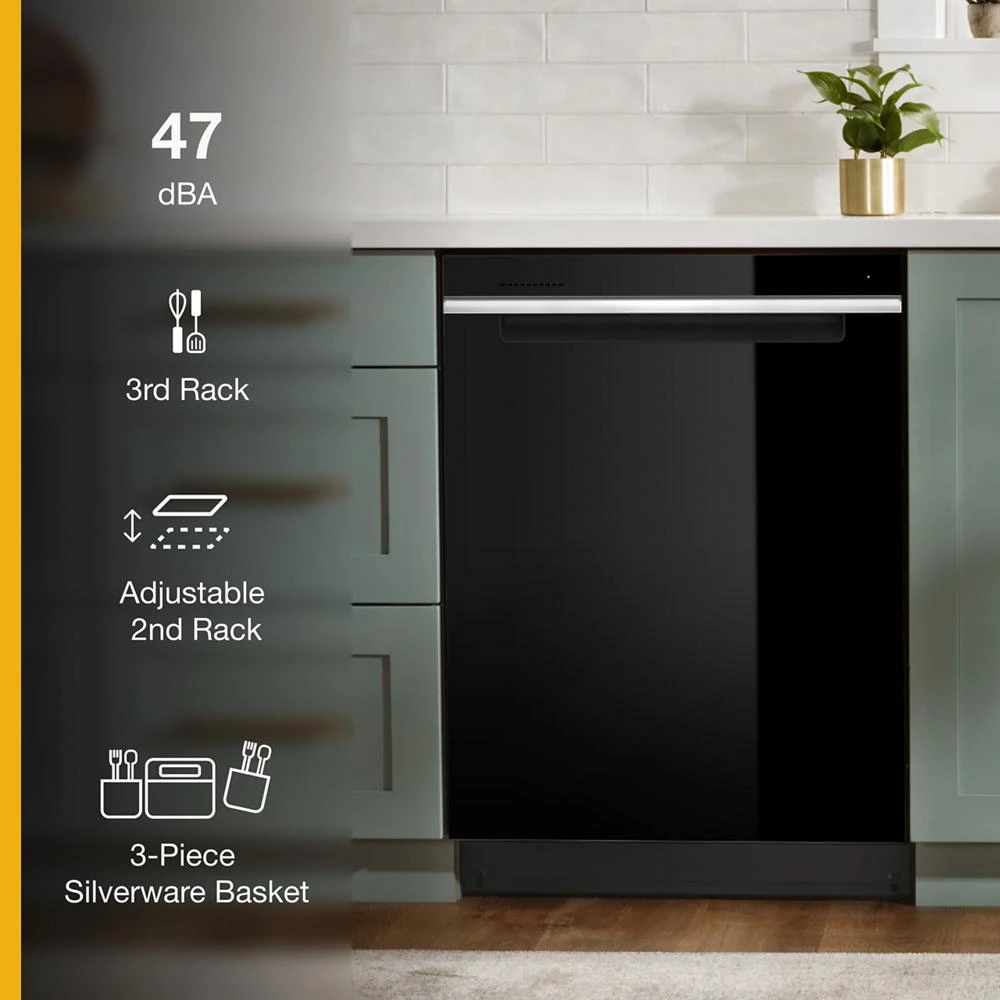 24” Stainless Steel Dishwasher with AI Intelligent Wash - 47 dBA view 44