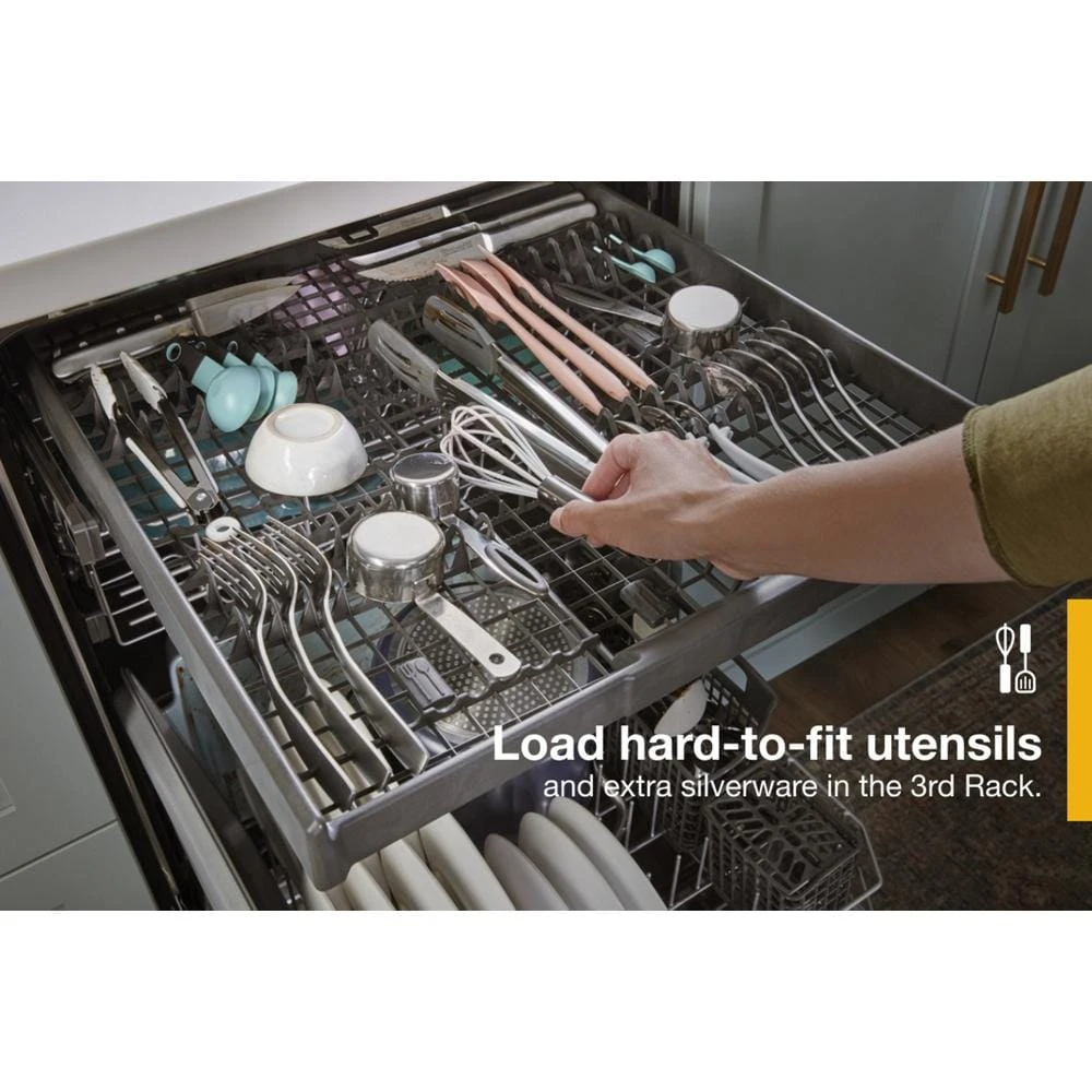 24” Stainless Steel Dishwasher with AI Intelligent Wash - 47 dBA view 14