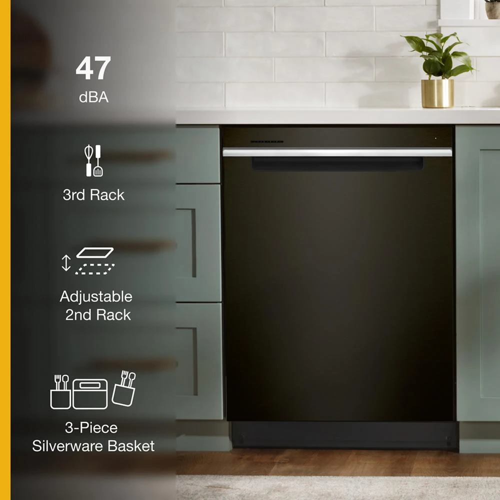 24” Stainless Steel Dishwasher with AI Intelligent Wash - 47 dBA view 29