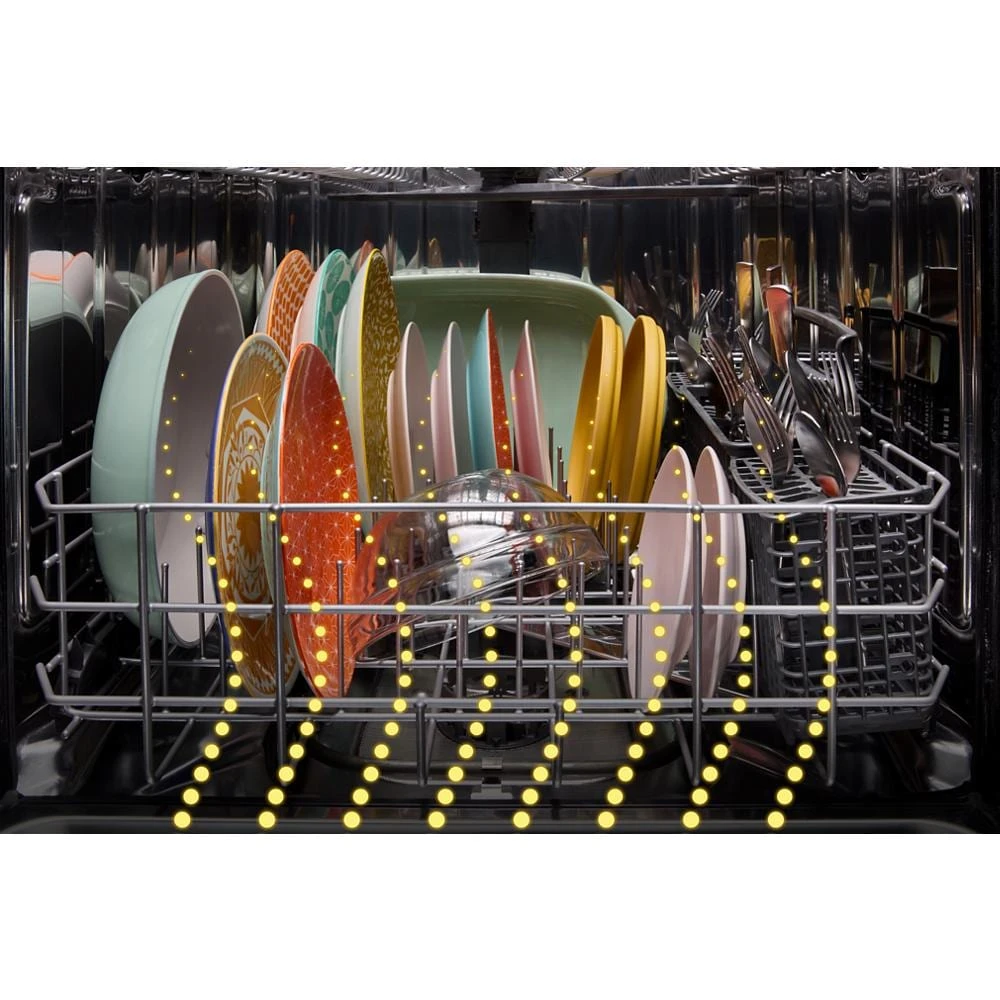 24” Stainless Steel Dishwasher with AI Intelligent Wash - 47 dBA view 38