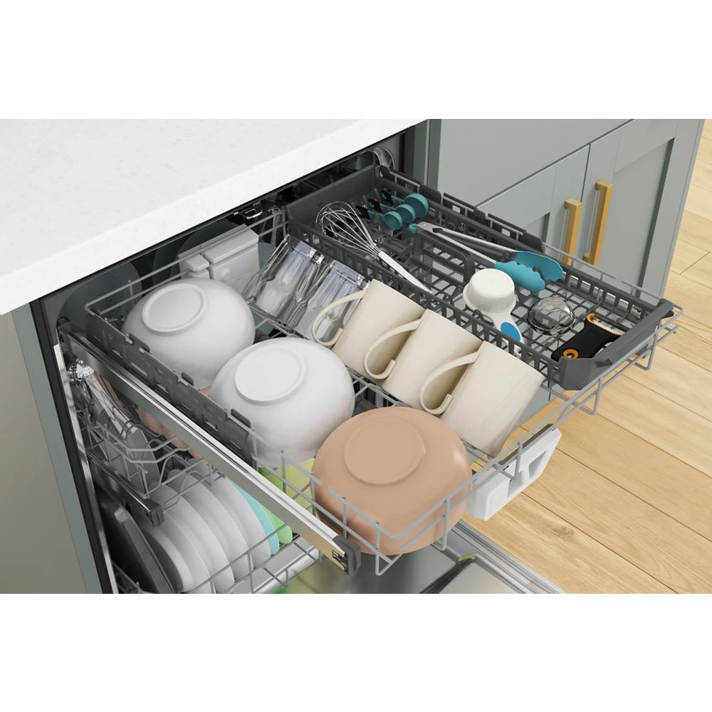 Fingerprint Resistant Quiet Dishwasher with 3rd Rack & Large Capacity view 30