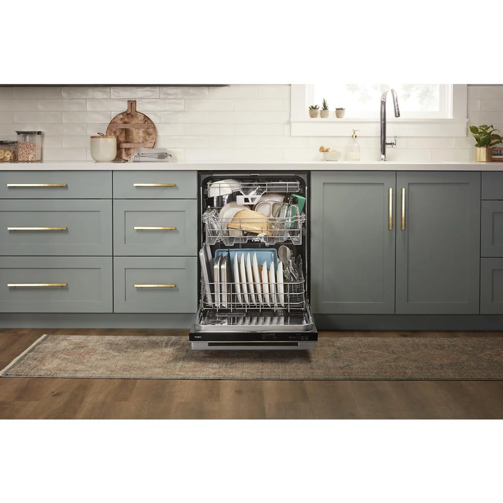 Fingerprint Resistant Quiet Dishwasher with 3rd Rack & Large Capacity view 35
