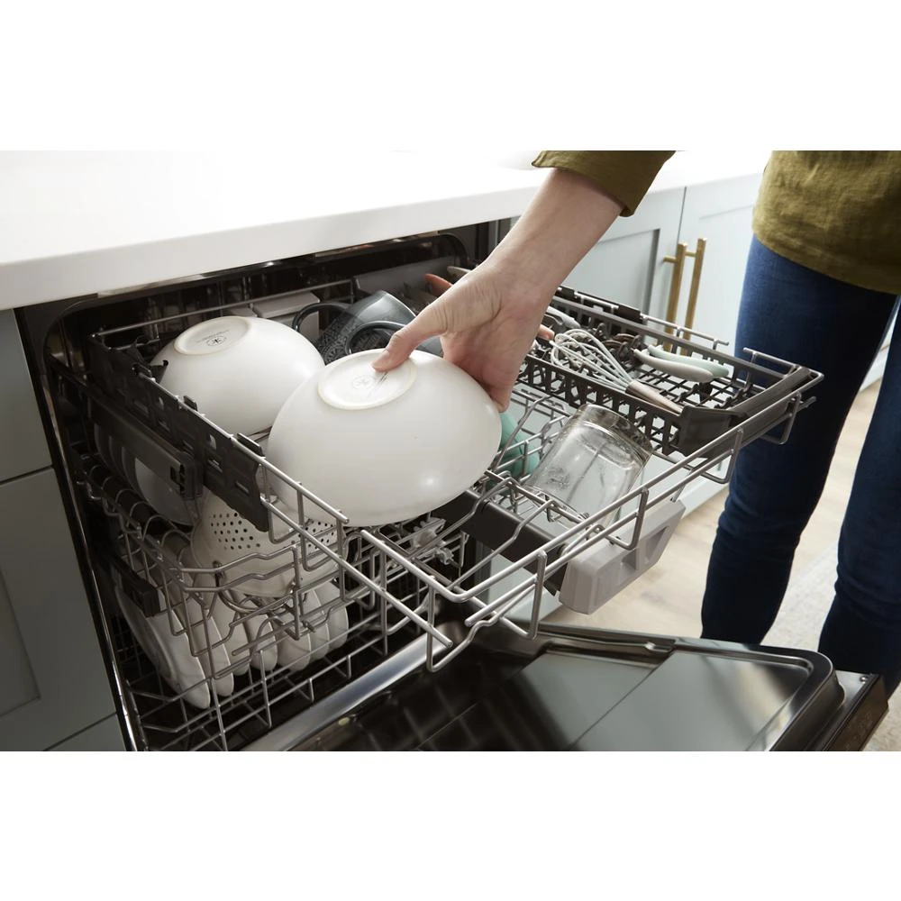 Fingerprint Resistant Quiet Dishwasher with 3rd Rack & Large Capacity view 37