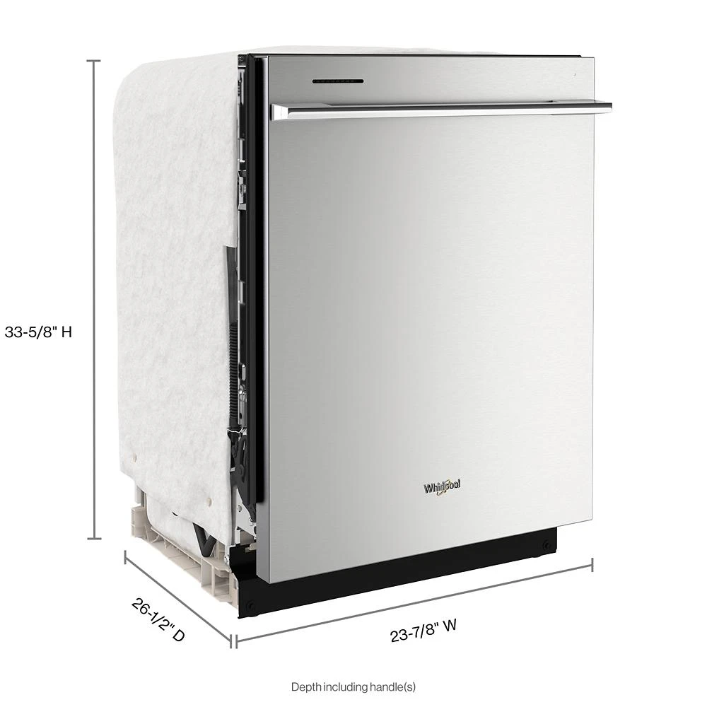 Fingerprint Resistant Quiet Dishwasher with 3rd Rack & Large Capacity view 38