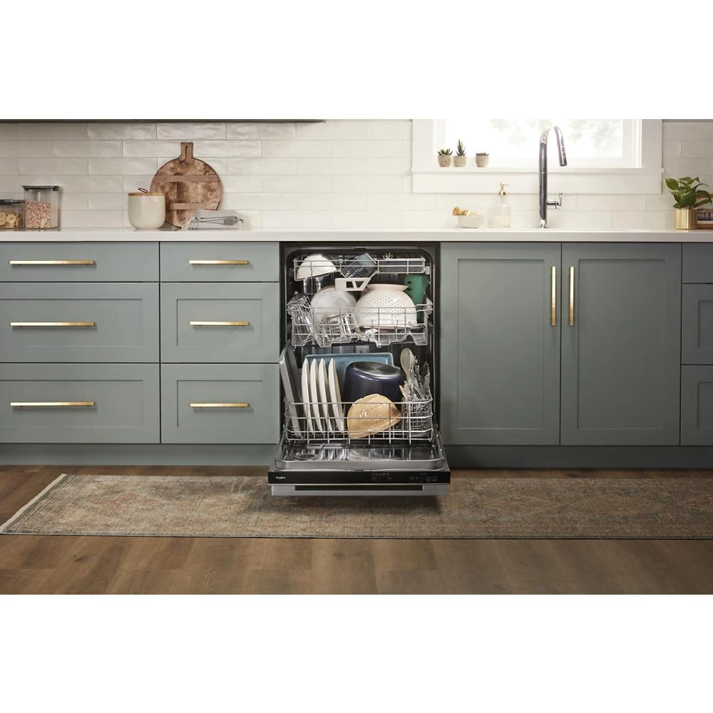 Fingerprint Resistant Quiet Dishwasher with 3rd Rack & Large Capacity view 19