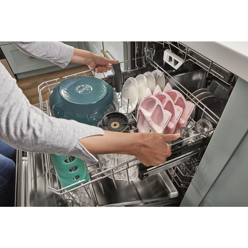 Fingerprint Resistant Quiet Dishwasher with 3rd Rack & Large Capacity view 9