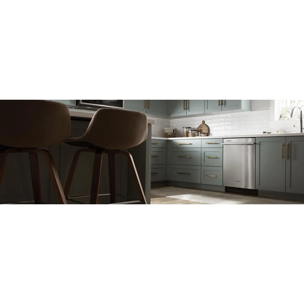 Fingerprint Resistant Quiet Dishwasher with 3rd Rack & Large Capacity view 2