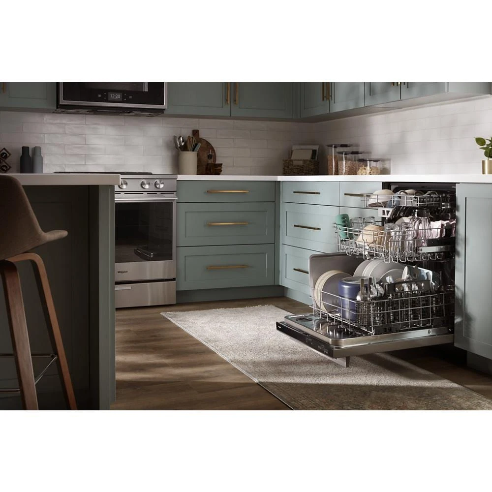 Fingerprint Resistant Quiet Dishwasher with 3rd Rack & Large Capacity view 12