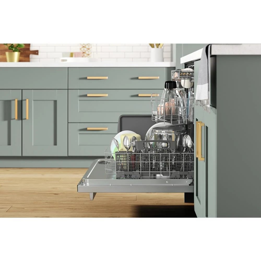 Fingerprint Resistant Quiet Dishwasher with 3rd Rack & Large Capacity view 14