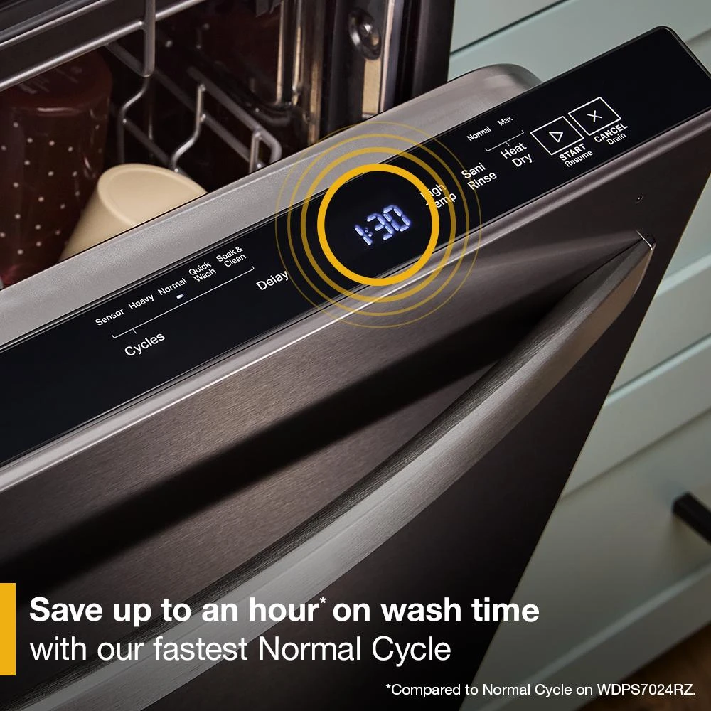 24-Inch Top Control Dishwasher with Total Coverage Wash and Auto Open Air Dry in Fingerprint Resistant Stainless Steel view 23