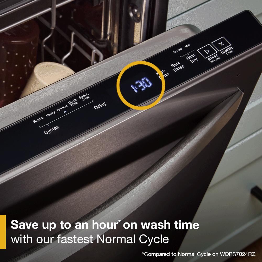 24-Inch Top Control Dishwasher with Total Coverage Wash and Auto Open Air Dry in Fingerprint Resistant Stainless Steel view 30