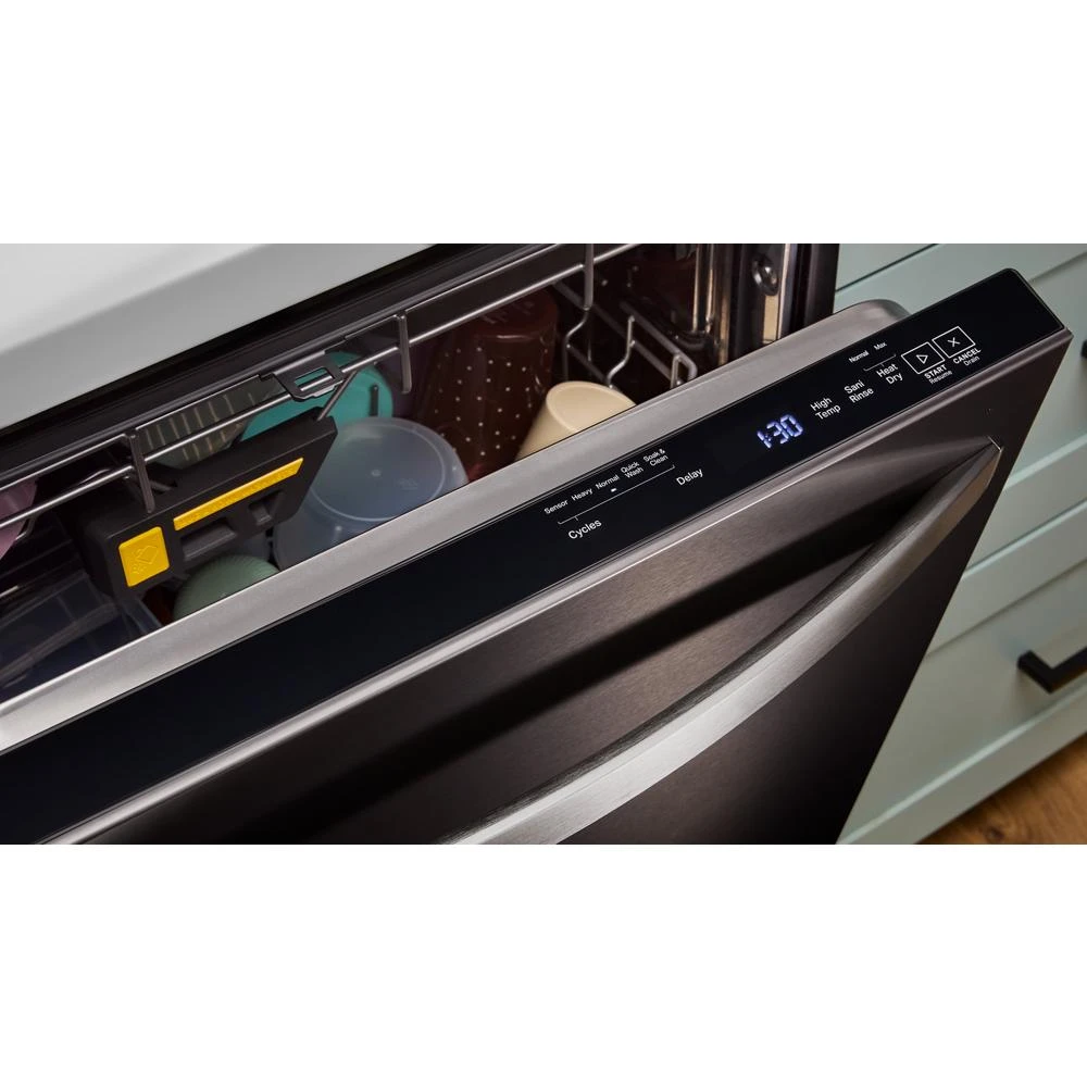 24-Inch Top Control Dishwasher with Total Coverage Wash and Auto Open Air Dry in Fingerprint Resistant Stainless Steel view 4