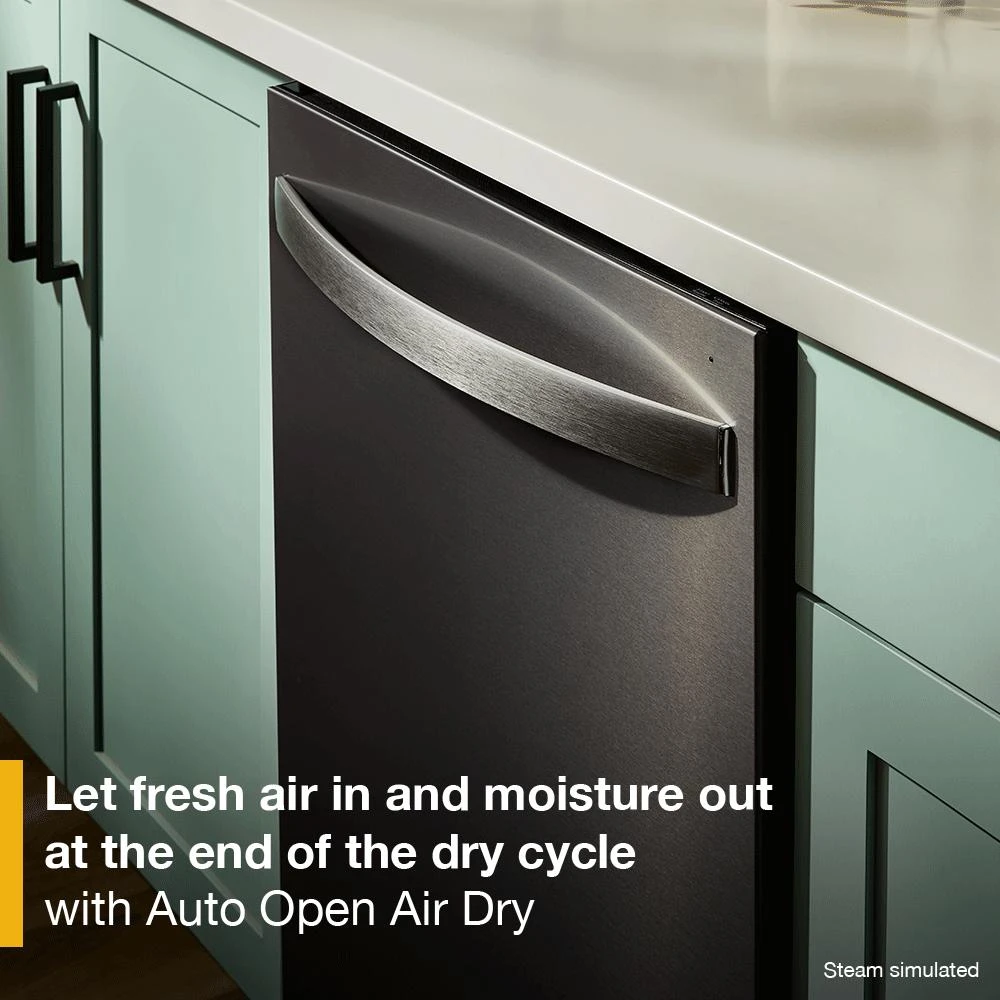 24-Inch Top Control Dishwasher with Total Coverage Wash and Auto Open Air Dry in Fingerprint Resistant Stainless Steel view 12