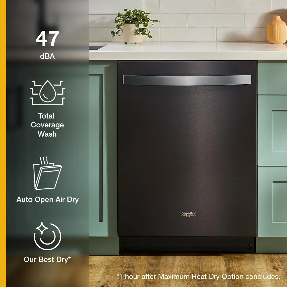 24-Inch Top Control Dishwasher with Total Coverage Wash and Auto Open Air Dry in Fingerprint Resistant Stainless Steel view 36