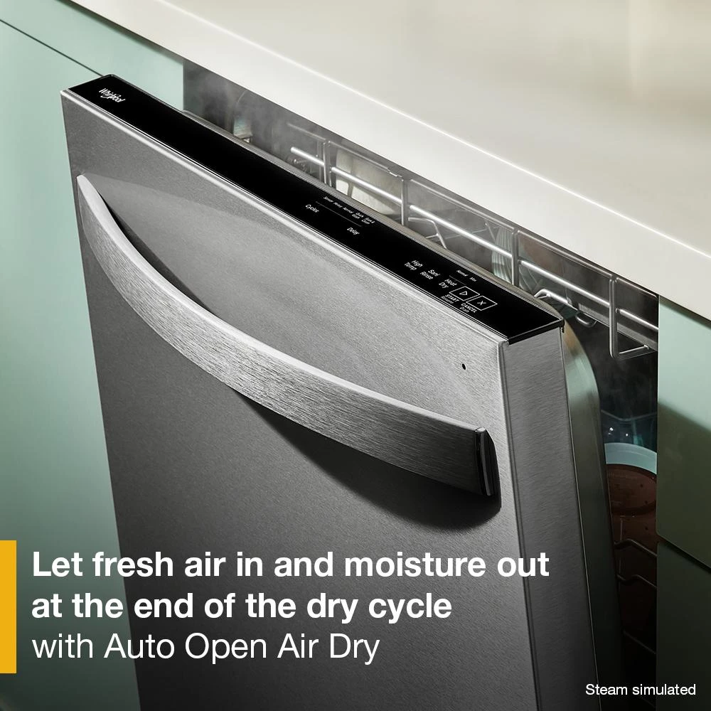 24-Inch Top Control Dishwasher with Total Coverage Wash and Auto Open Air Dry in Fingerprint Resistant Stainless Steel view 4