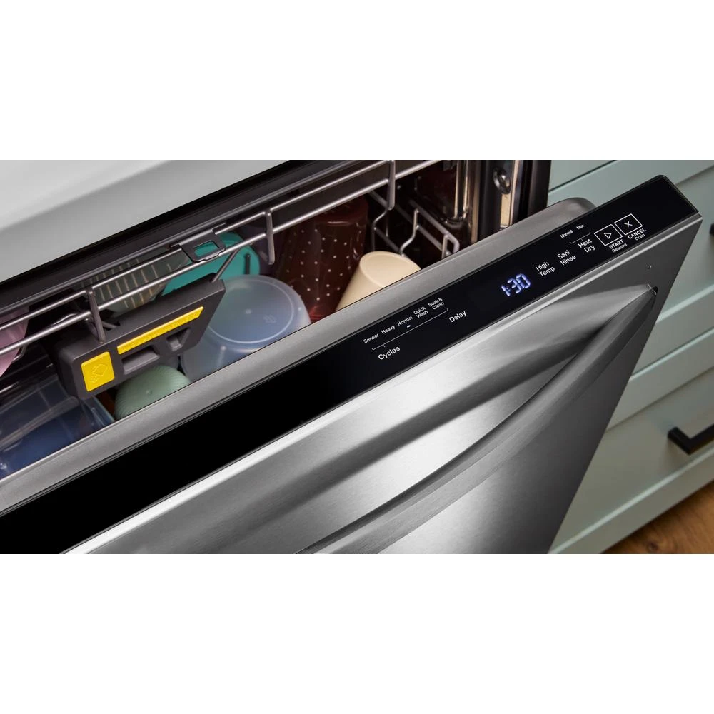 24-Inch Top Control Dishwasher with Total Coverage Wash and Auto Open Air Dry in Fingerprint Resistant Stainless Steel view 23