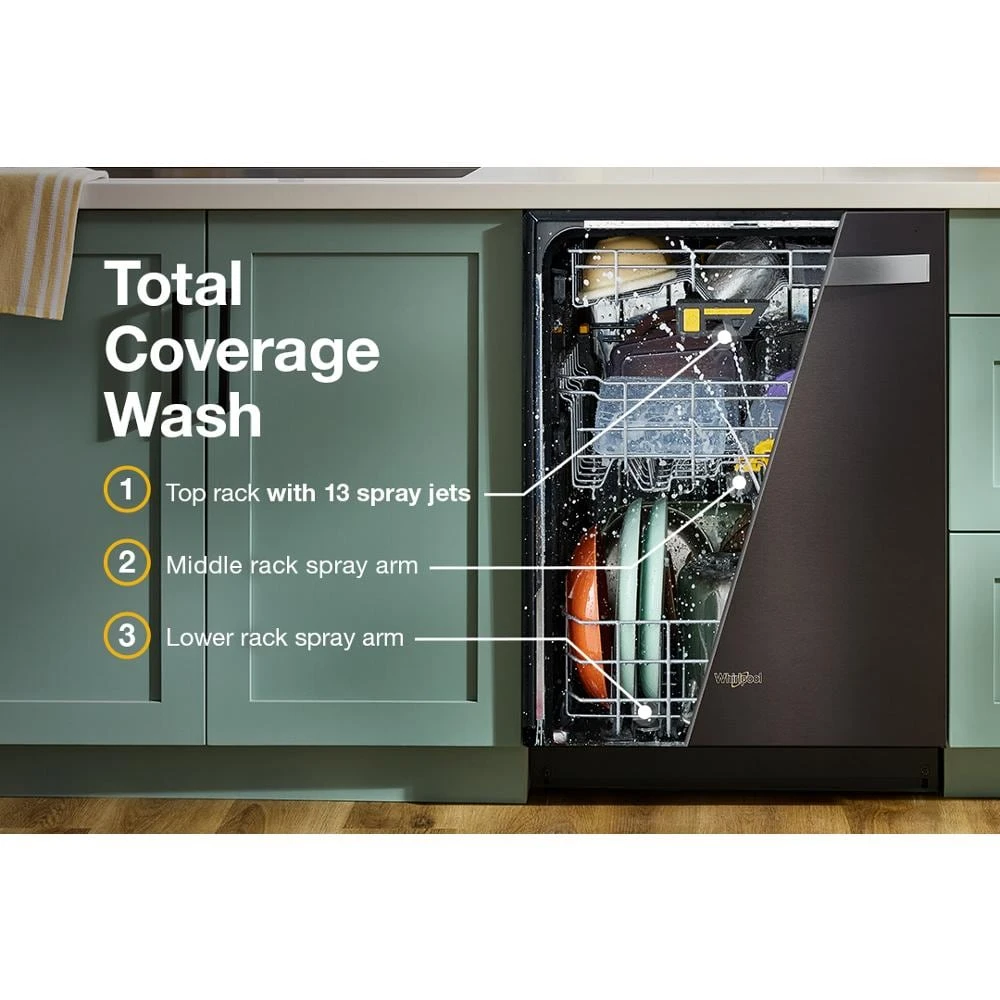 24-Inch Top Control Dishwasher with Total Coverage Wash and Auto Open Air Dry in Fingerprint Resistant Stainless Steel view 26