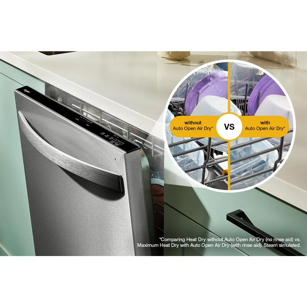 24-Inch Top Control Dishwasher with Total Coverage Wash and Auto Open Air Dry in Fingerprint Resistant Stainless Steel view 30