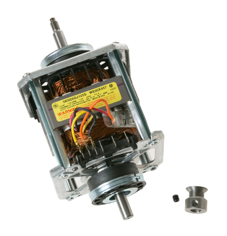 MOTOR AND PULLEY WE17X10002, product image 2 of 4