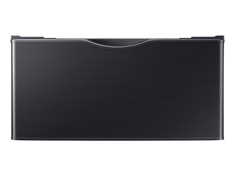 30" Pedestal in Fingerprint Resistant Black Stainless Steel WE302NVA3