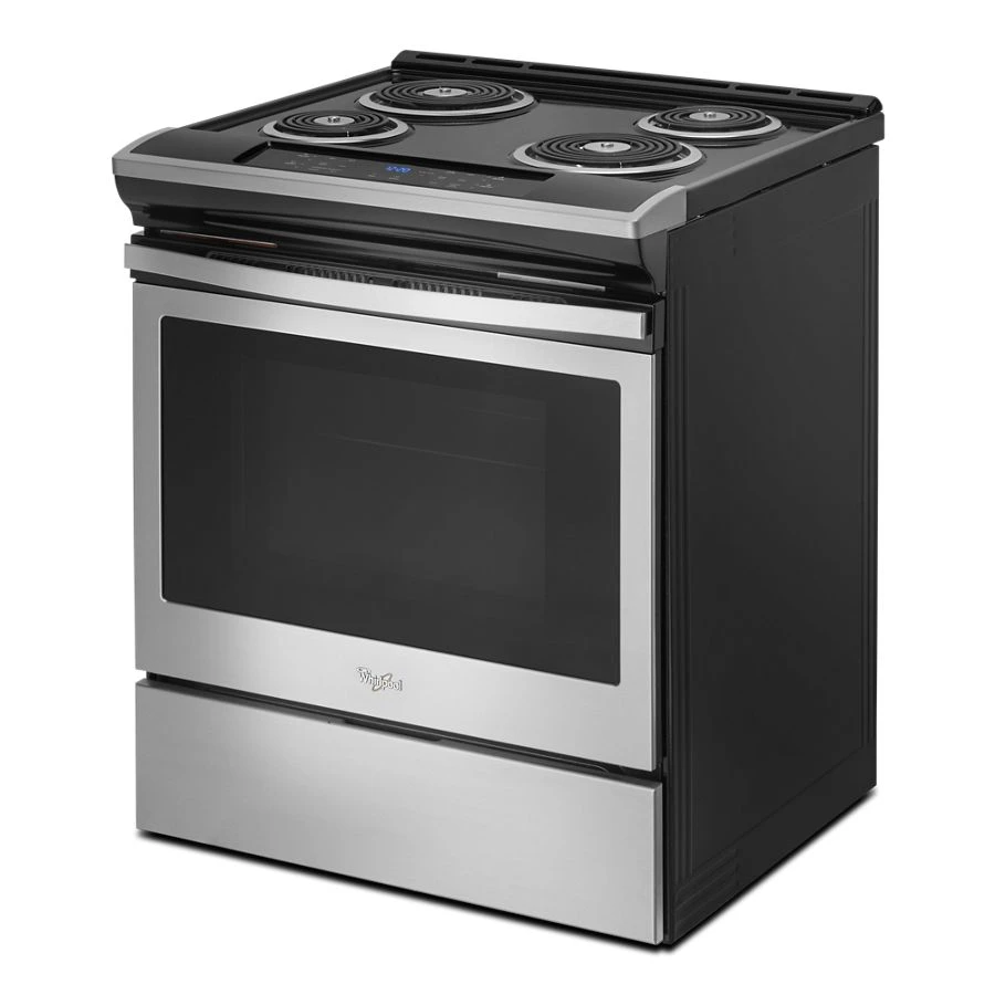 4.8 cu. ft. Guided Electric Front Control Coil Range WEC310S0FS, product image 6 of 7