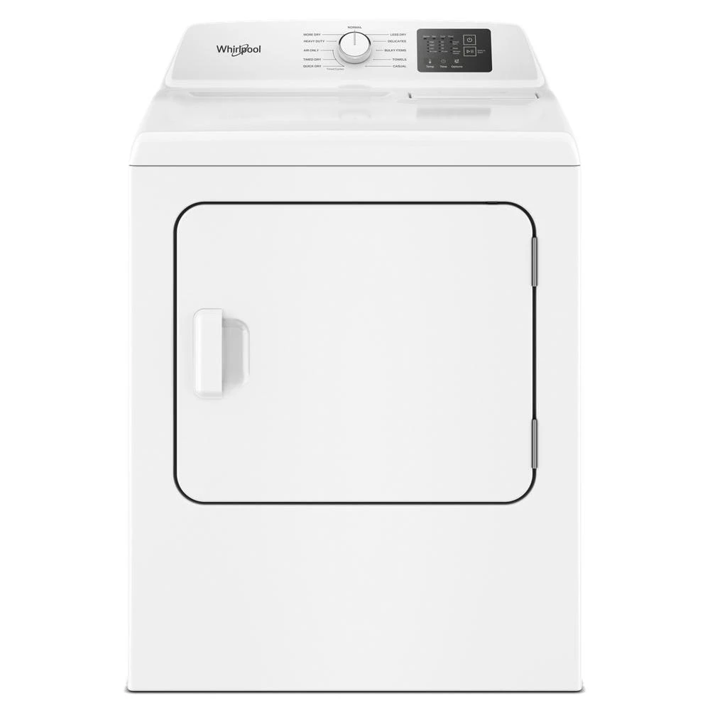 7.0 cu. ft. Electric Long Vent Dryer with Adaptive Dry - Vented Top Load Matching WED4105LSW