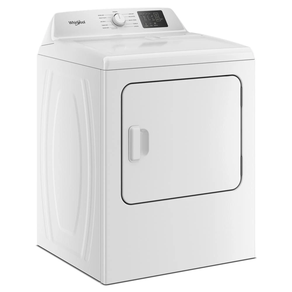 7.0 cu. ft. Electric Dryer with Adaptive Dry - Vented Top Load Matching WED4105SW