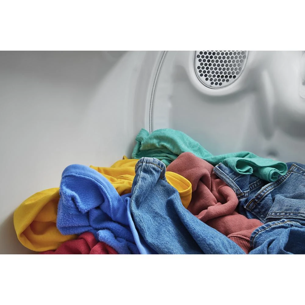 7.0 cu. ft. Electric Dryer with Adaptive Dry - Vented Top Load Matching WED4105SW