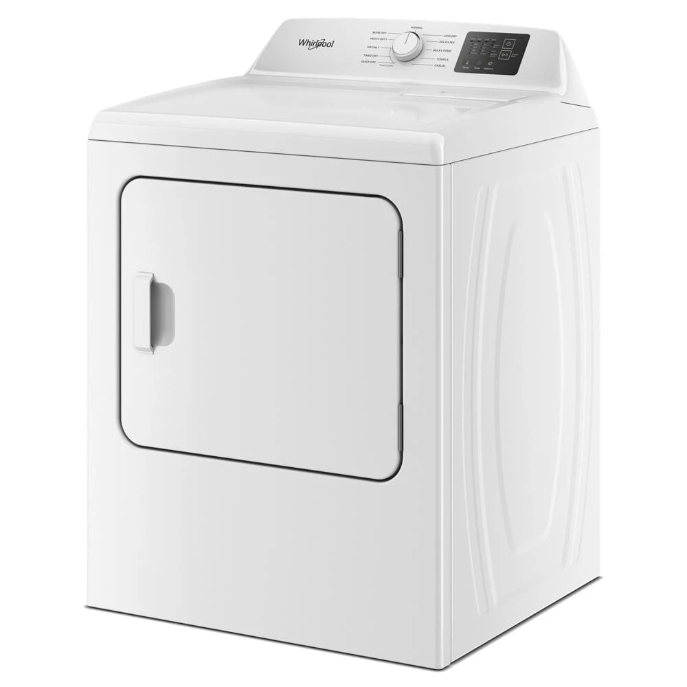 7.0 cu. ft. Electric Dryer with Adaptive Dry - Vented Top Load Matching WED4105SW